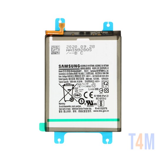 BATERIA SAMSUNG GALAXY A52 5G / A526 / S20 FE / G781 / G780 / EB-BG781ABY 4500MAH